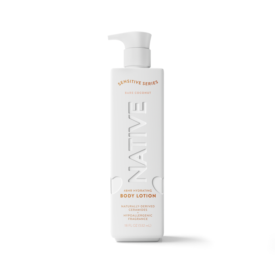 Sensitive Series: Body Lotion - Clean Finish (18oz)