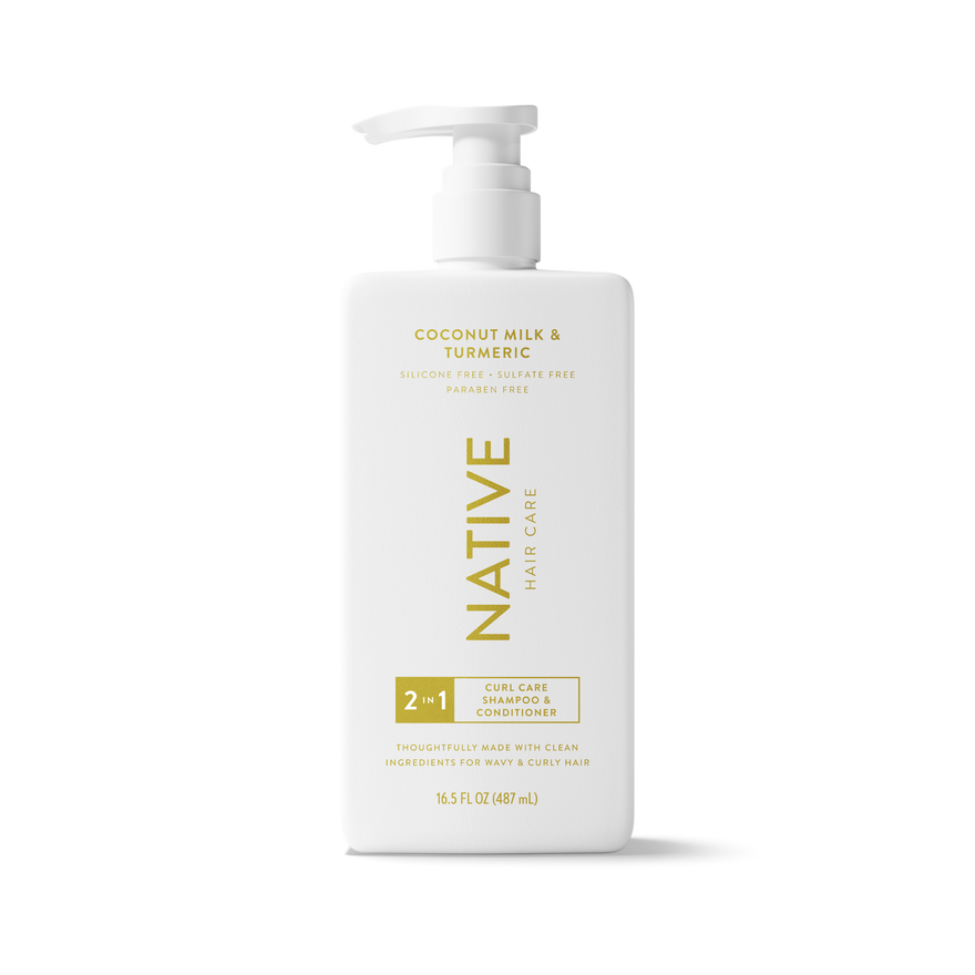 Curl Care 2-in-1 Shampoo & Conditioner - Smooth Finish (16.5oz)